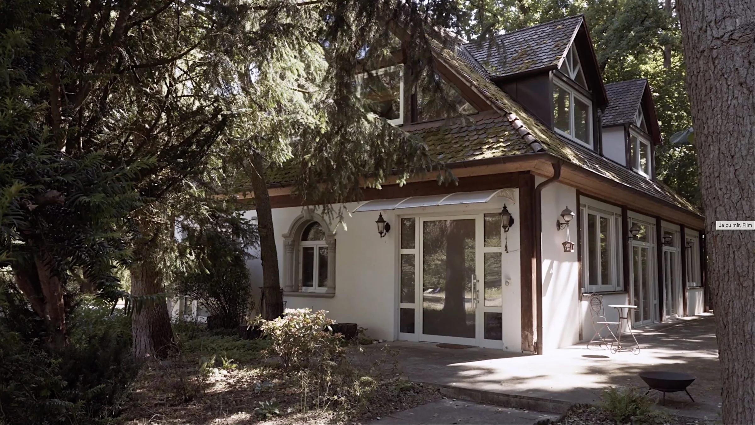 Das Studiohaus auf dem Naturanwesen